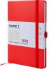 Щотижневик датований 2025 Axent Prime Strong червоний