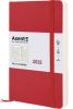 Ежедневник датированный 2026 Axent Partner Soft Skin A5 красный