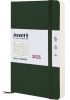 Ежедневник датированный 2025 Axent Partner Soft Skin зеленый
