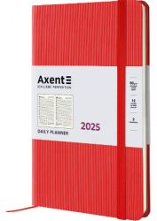 Ежедневник датированный  Axent Partner Lines ярко-красный