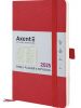 Щотижневик датований 2025 Axent Partner Soft Skin червоний А5 