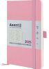 Щотижневик датований 2025 Axent Partner Soft Skin пудровий A5