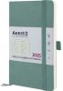 Щотижневик датований 2025 Axent Partner Soft Skin сіро-лазурний А5