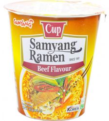 Локшина швидкого приготування SamYang Ramen Beef Flavour 65 гр