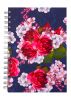 Блокнот А5 Buromax FLORA в клетку