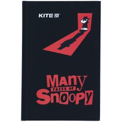 Книга записна Kite Snoopy-1 А6, 80 листів, клітинка