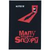 Книга записная Kite Snoopy-1 А6, 80 листов, клетка