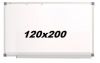 Доска настенная сухостираемая для маркера 120х200 Алюминиевая рама О-line