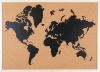 Доска пробковая 70х100 Arpol Карта мира