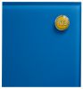 Доска магнитно-маркерная 45x45 см голубая