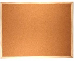Доска пробковая 90х120 в деревянной рамке Buromax (Буромакс)