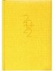 Щоденник кишеньковий 2022 Brunnen Tweed жовтий
