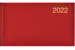 Еженедельник 2022 карманный Brunnen Miradur красный