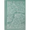 Книга записна А4 Axent Maps в клітинку