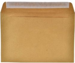 Крафт конверт с логотипом С5 (162х229 мм.) СКЛ