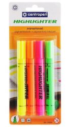 Маркер текстовый Centropen 8852, 4 шт