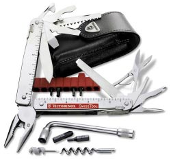 Victorinox 3.0338.L SWISS TOOL в шкіряному чохлі Київ купити ніж