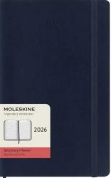 Ежедневник Moleskine сапфир средний в мягкой обложке