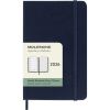 Еженедельник Moleskine 2026 большой сапфир в твердой обложке