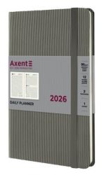 Ежедневник датированный Axent Partner Lines серый
