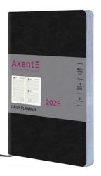 Ежедневник датированный  Axent Partner City Soft черный