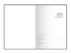 Ежедневник карманный 2025 Poligrafist Twill красный А6 на кнопке