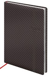 Ежедневник Brunnen Стандарт Soft Carbon серый