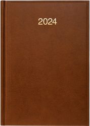 Деловой датированный коричневый дневник  Miradur