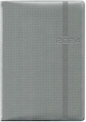 Ежедневник Brunnen Стандарт Soft Carbon серый