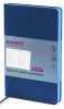 Еженедельник датированный 2026 Axent Partner Muse Soft синий А5