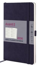 Щотижневик датований Axent Partner Soft Skin A5 синій