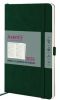 Еженедельник датированный 2026 Axent Partner Soft Skin темно-зеленый А5