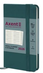 Еженедельник датированный Axent Pocket Strong лазурный А6