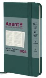 Щотижневик датований  Axent Pocket Strong малахітовий А6