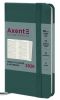 Еженедельник датированный 2026 Axent Pocket Strong малахитовый А6