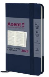 Щотижневик датований  Axent Pocket Strong синій А6
