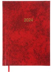 Щоденник датований 2024 Buromax BASE червоний А5