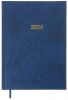 Ежедневник датированный 2024 Buromax BASE А5 синий 