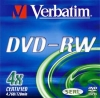 Диск Verbatim DVD-RW 4.7 гб. в коробочке