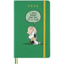 Щоденник Moleskine 2026 Peanuts середній в твердій обкладинці