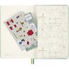 Щоденник Moleskine 2026 Peanuts середній в твердій обкладинці