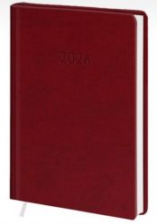 Ежедневник карманный 2026 Poligrafist Vivella бордовый А6