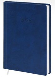 Ежедневник карманный 2026 Poligrafist Vivella синий А6