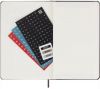 Еженедельник Moleskine 2026 средний горизонтальный черный
